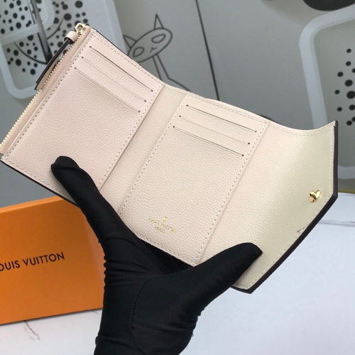 LVコピーウォレット素材ディテール